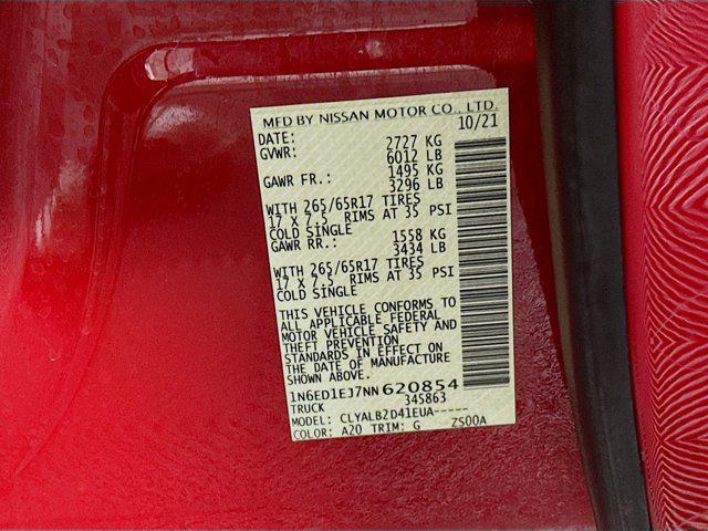 used 2022 Nissan Frontier car, priced at $24,497