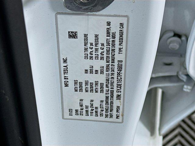 used 2023 Tesla Model 3 car, priced at $29,597