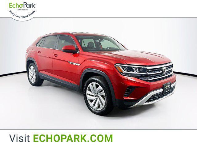 used 2023 Volkswagen Atlas Cross Sport car, priced at $26,947