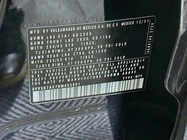 used 2022 Volkswagen Tiguan car, priced at $19,597