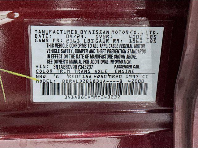 used 2024 Nissan Sentra car, priced at $17,597