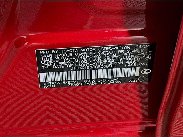 used 2024 Lexus IS 350 car, priced at $43,297