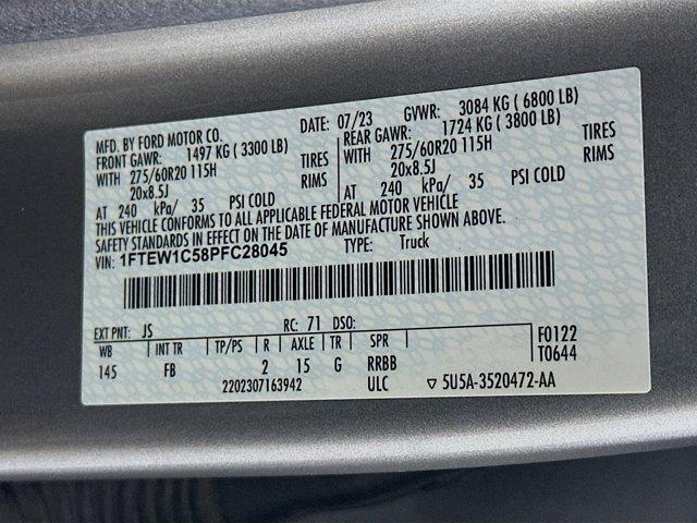 used 2023 Ford F-150 car, priced at $32,997