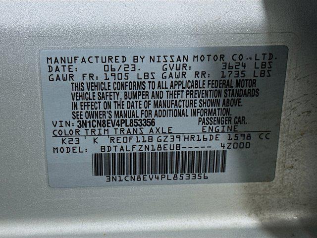 used 2023 Nissan Versa car, priced at $14,647