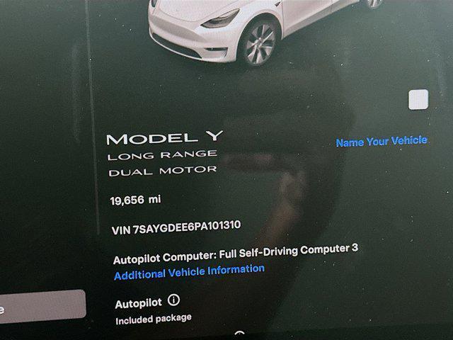 used 2023 Tesla Model Y car, priced at $31,487