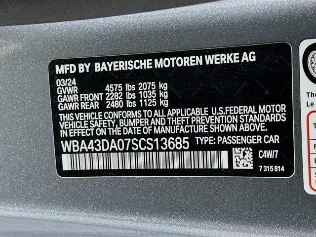 used 2025 BMW 430 car, priced at $36,497