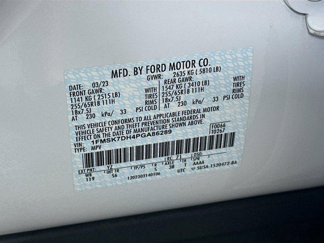 used 2023 Ford Explorer car, priced at $26,997