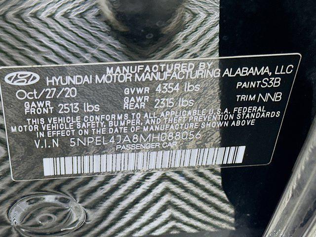 used 2021 Hyundai Sonata car, priced at $19,389