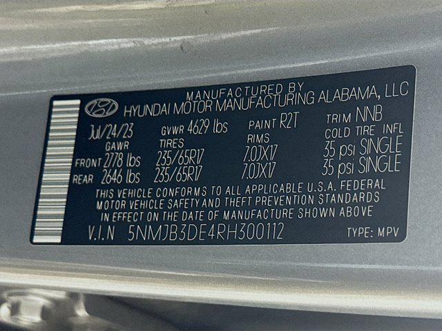used 2024 Hyundai Tucson car, priced at $19,397