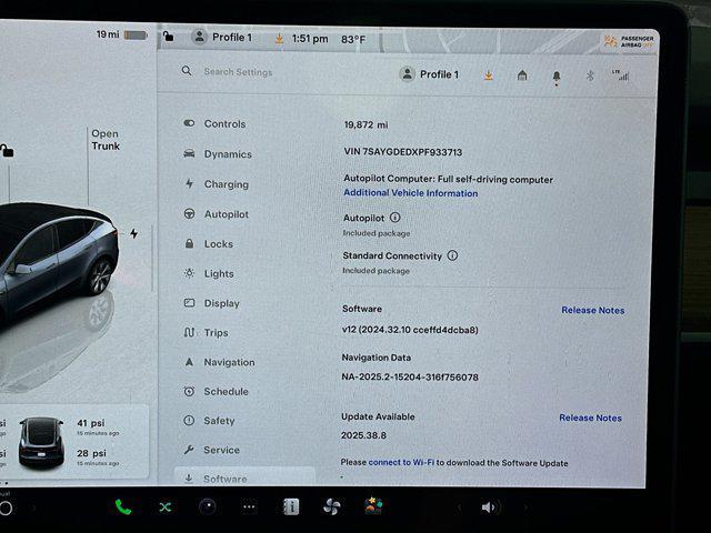 used 2023 Tesla Model Y car, priced at $27,496