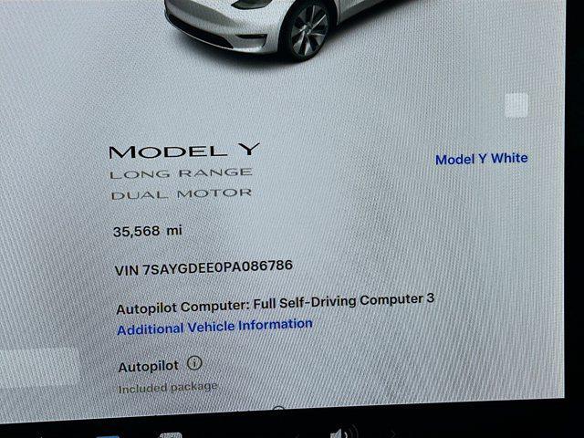 used 2023 Tesla Model Y car, priced at $29,797