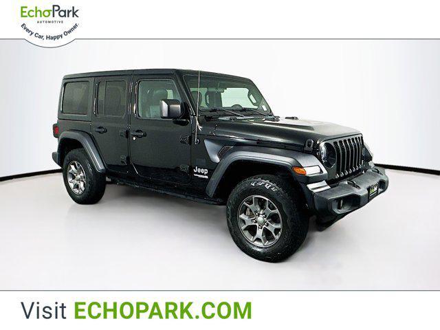 used 2020 Jeep Wrangler Unlimited car, priced at $27,589