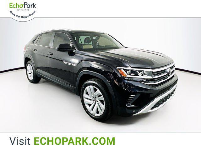 used 2021 Volkswagen Atlas Cross Sport car, priced at $23,989