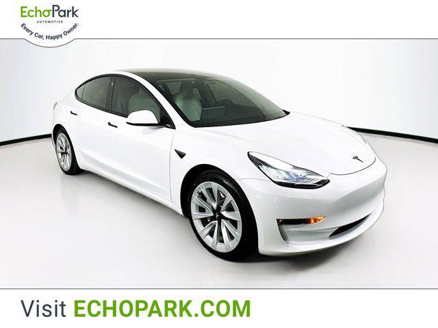 used 2021 Tesla Model 3 car, priced at $26,289