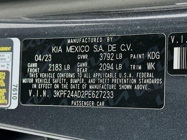 used 2023 Kia Forte car, priced at $17,189