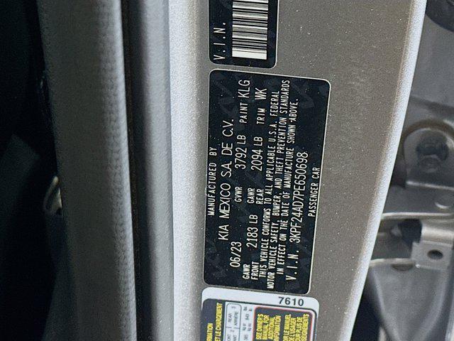 used 2023 Kia Forte car, priced at $16,397