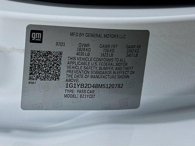 used 2021 Chevrolet Corvette car, priced at $58,297
