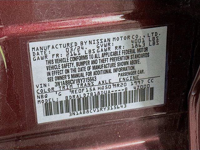 used 2024 Nissan Sentra car, priced at $17,797