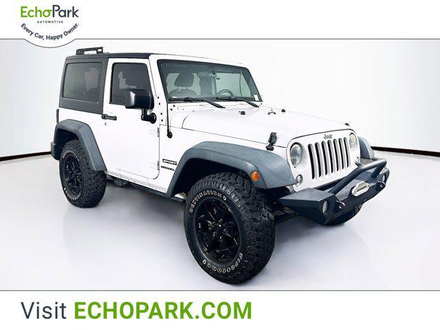 used 2015 Jeep Wrangler car, priced at $16,589