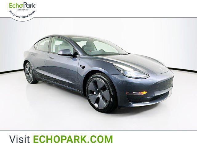 used 2022 Tesla Model 3 car, priced at $27,197