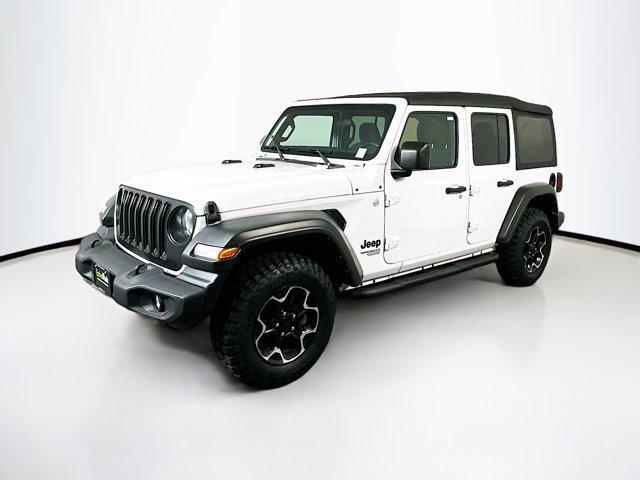 used 2021 Jeep Wrangler Unlimited car, priced at $26,589