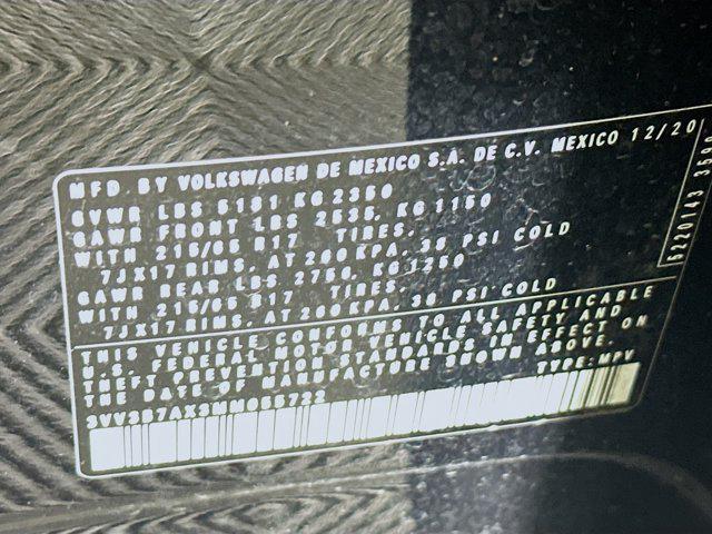 used 2021 Volkswagen Tiguan car, priced at $18,296