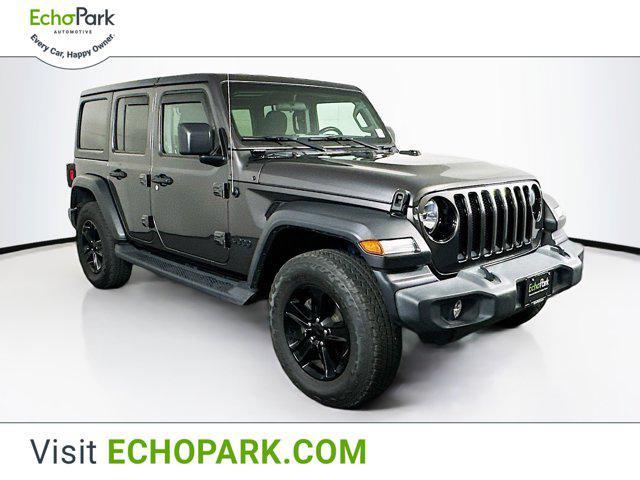 used 2021 Jeep Wrangler Unlimited car, priced at $30,289