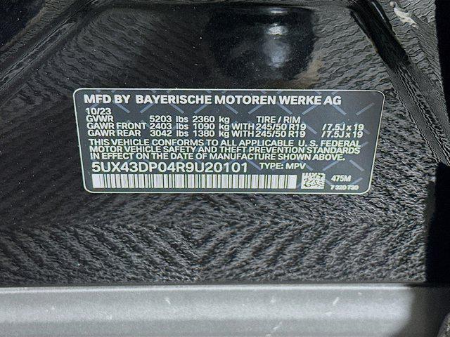 used 2024 BMW X3 car, priced at $31,697