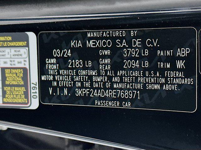 used 2024 Kia Forte car, priced at $15,496