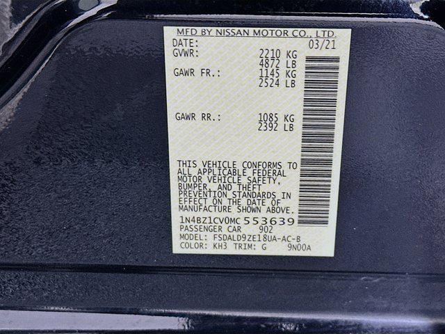 used 2021 Nissan Leaf car, priced at $13,296