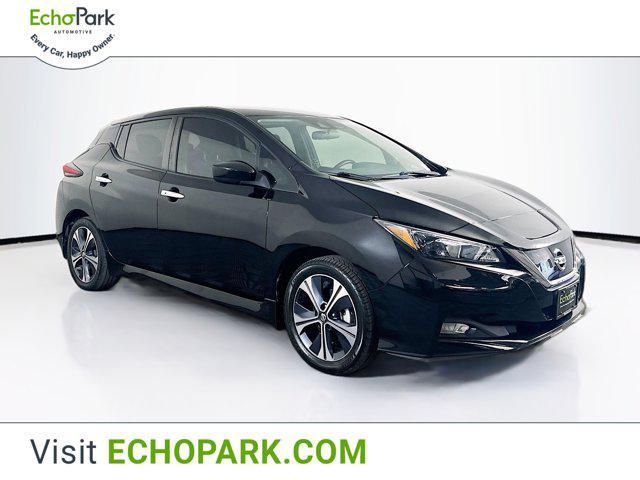 used 2021 Nissan Leaf car, priced at $13,296