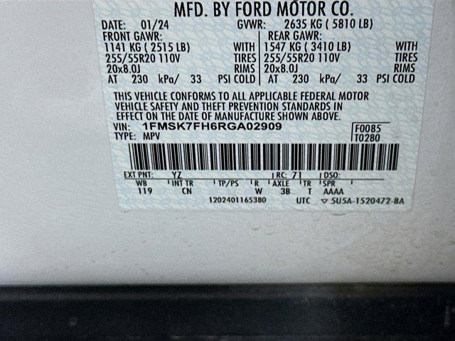 used 2024 Ford Explorer car, priced at $29,987