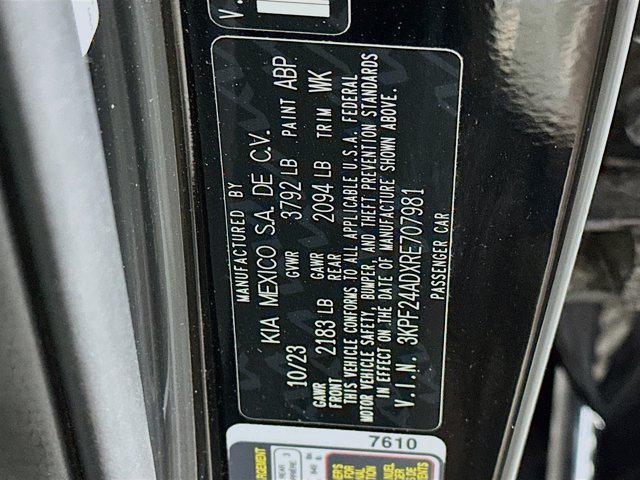 used 2024 Kia Forte car, priced at $15,996
