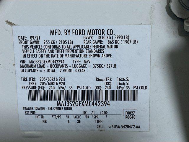 used 2021 Ford EcoSport car, priced at $15,297