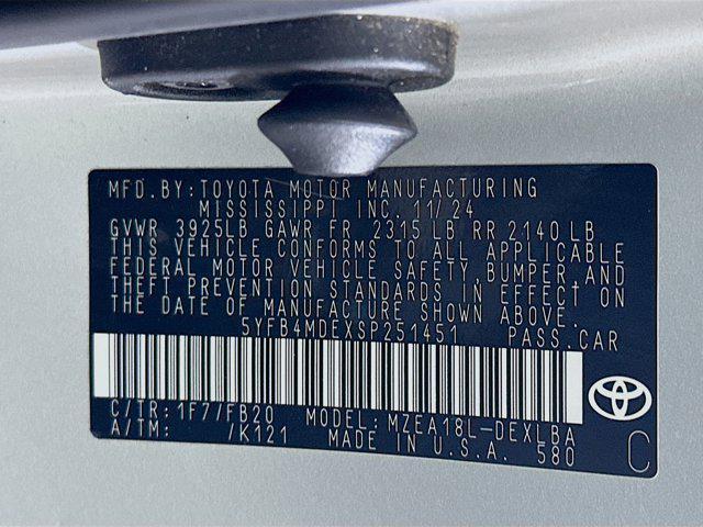 used 2025 Toyota Corolla car, priced at $20,987