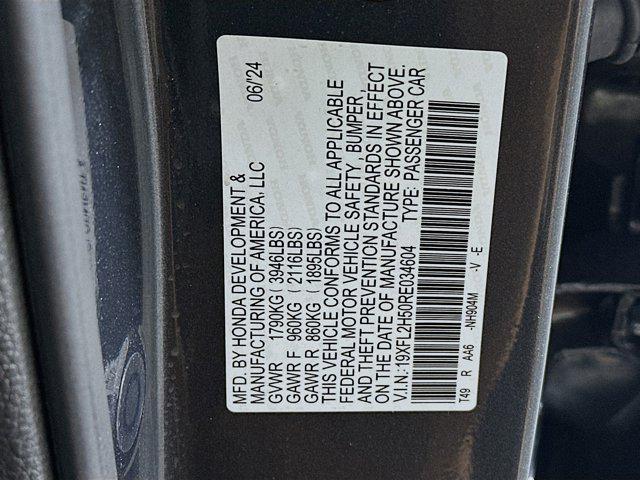 used 2024 Honda Civic car, priced at $22,496