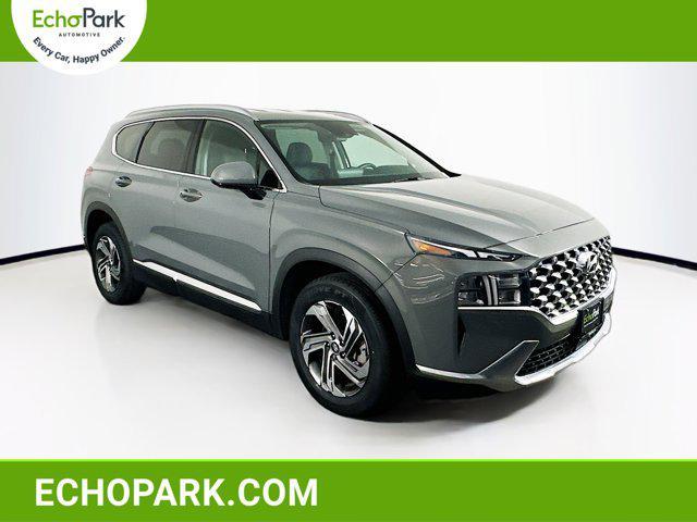 used 2021 Hyundai Santa Fe car, priced at $22,489