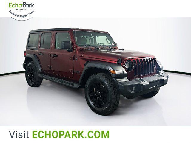 used 2021 Jeep Wrangler Unlimited car, priced at $27,996