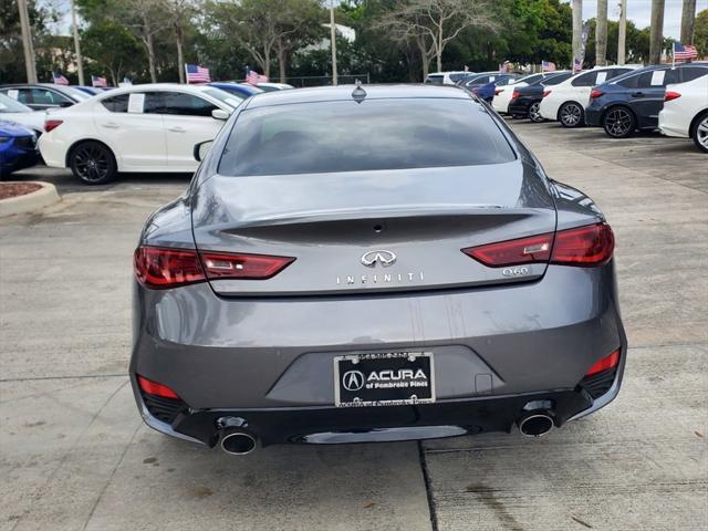 used 2022 INFINITI Q60 car, priced at $34,888