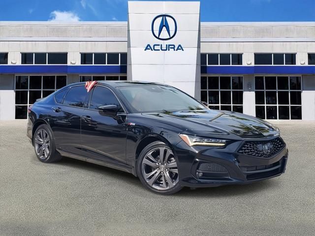 used 2022 Acura TLX car, priced at $30,288