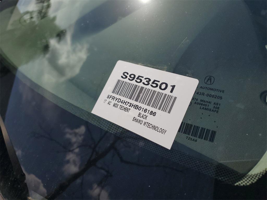 used 2017 Acura MDX car