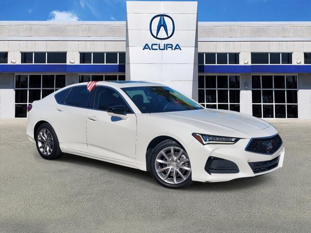 used 2021 Acura TLX car, priced at $24,188