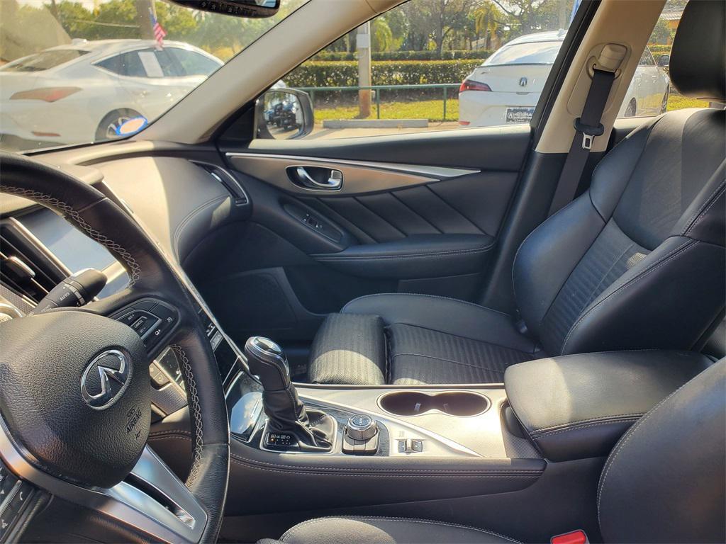 used 2018 INFINITI Q50 car, priced at $14,998