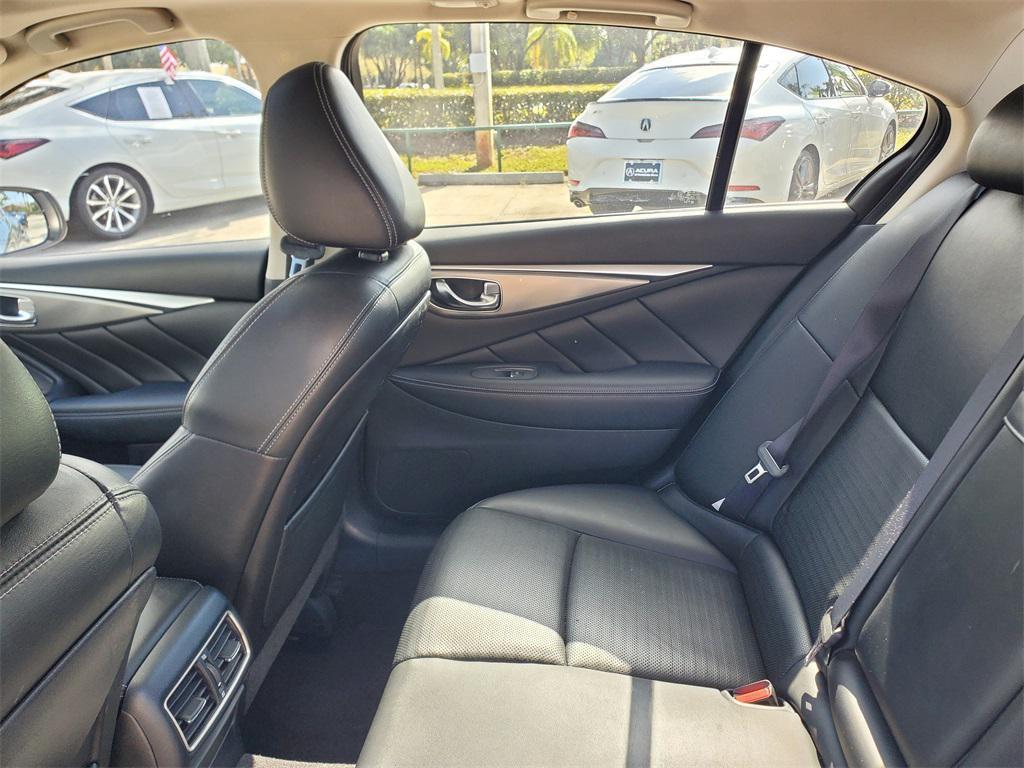used 2018 INFINITI Q50 car, priced at $14,998