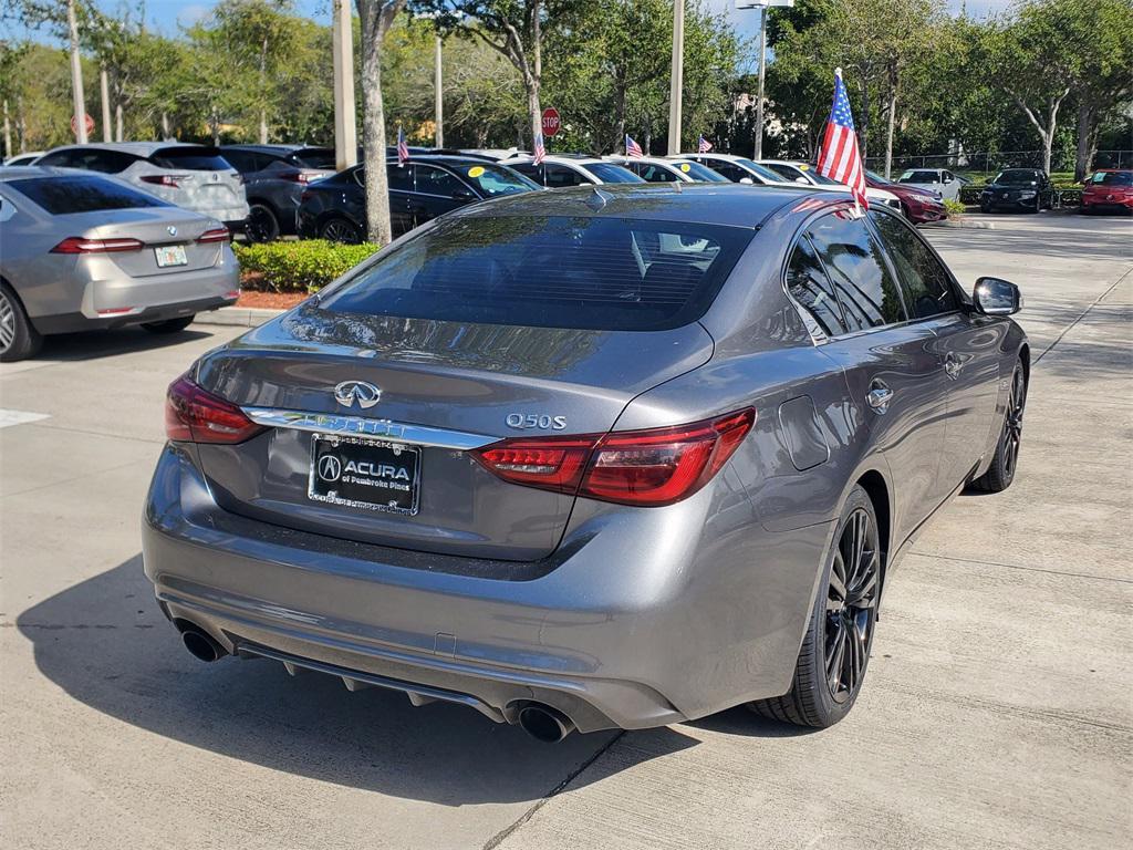 used 2018 INFINITI Q50 car, priced at $14,998