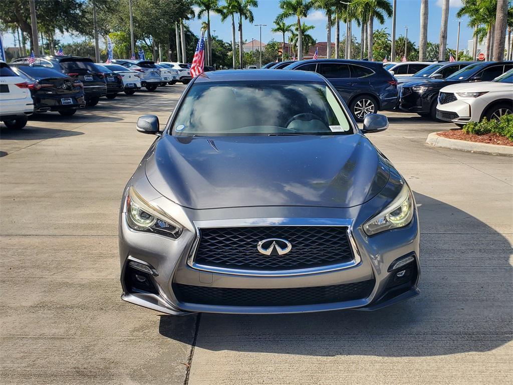 used 2018 INFINITI Q50 car, priced at $14,998