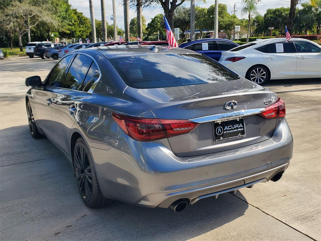 used 2018 INFINITI Q50 car, priced at $14,998