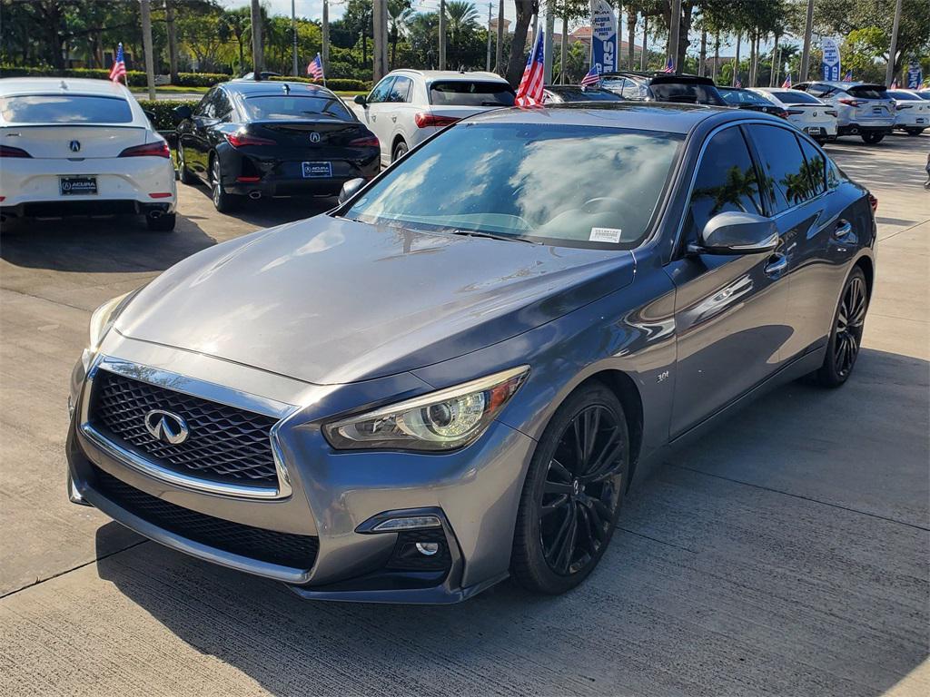 used 2018 INFINITI Q50 car, priced at $14,998