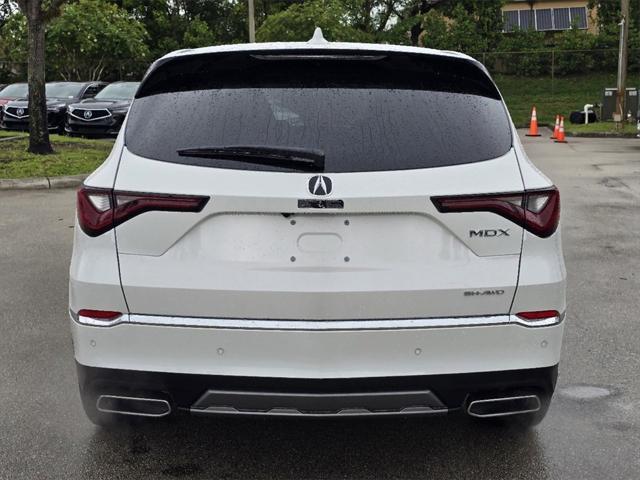 new 2025 Acura MDX car, priced at $55,350