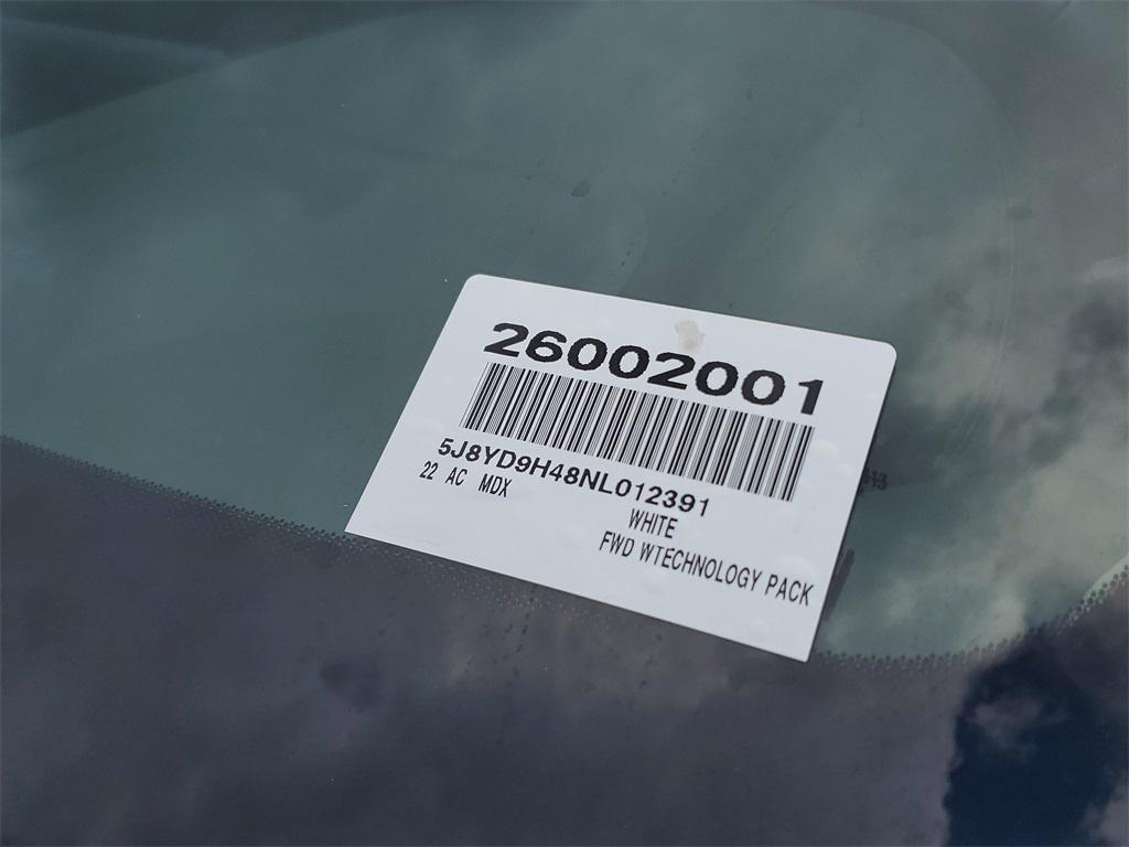 used 2022 Acura MDX car, priced at $36,088